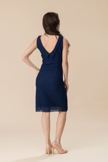 abendkleid-ari-blau-zuerich-04 Cocktailkleid Ari – Blau – Graf von Matt – Las Perlitas Zürich – Ansicht 4