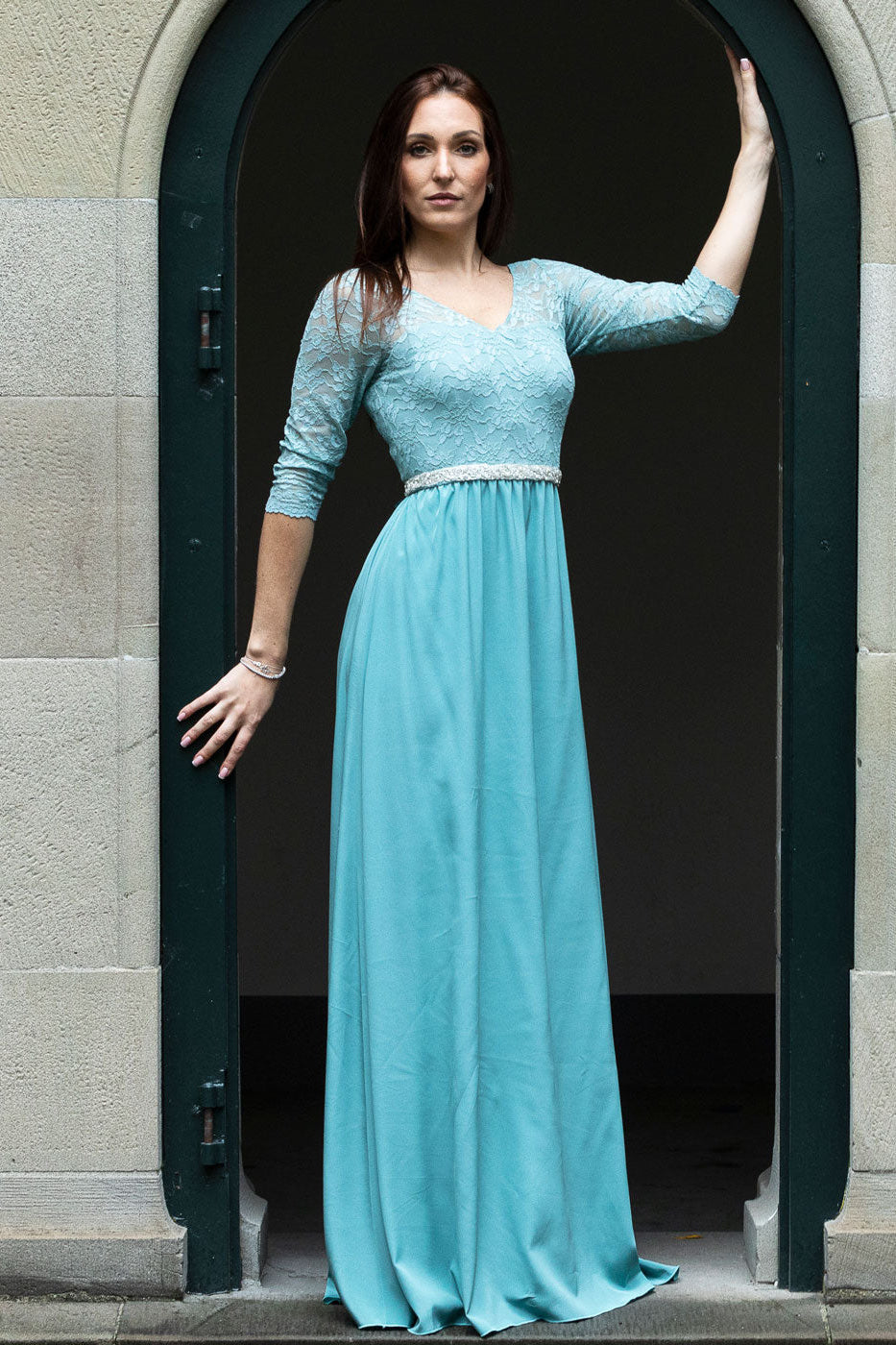 abendkleid-vera-aqua-zuerich-02 Cocktailkleid Vera – Aqua – Graf von Matt – Las Perlitas Zürich – Ansicht 2
