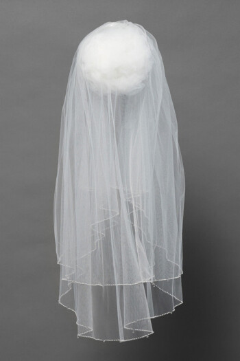 brautschleier-schleier-mit-strass-kurz-zuerich-03 Schleier mit Strass kurz, 75 cm – Las Perlitas Zürich – Ansicht 3