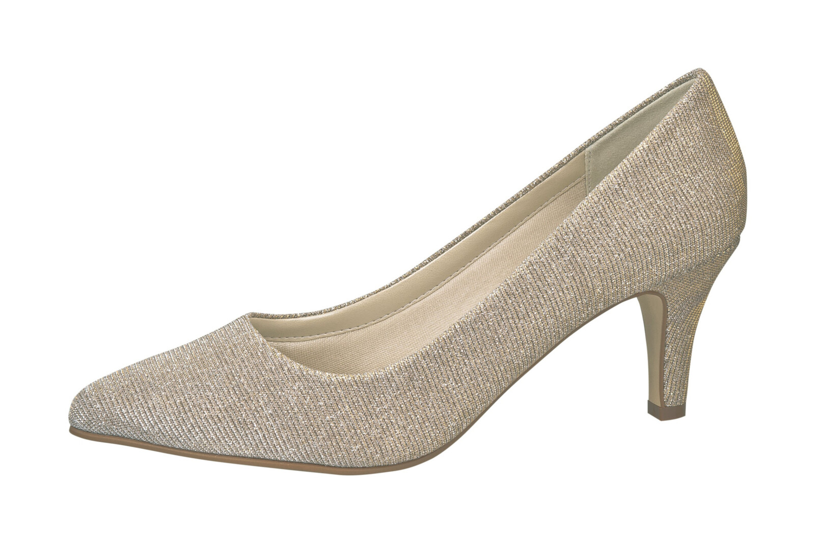 Glitter-Pumps Brooke – Gold – Salma & Noeli – Las Perlitas Zürich – Ansicht 7