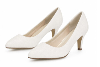 Glitter-Pumps Brooke – Ivory – Salma & Noeli – Las Perlitas Zürich – Ansicht 2