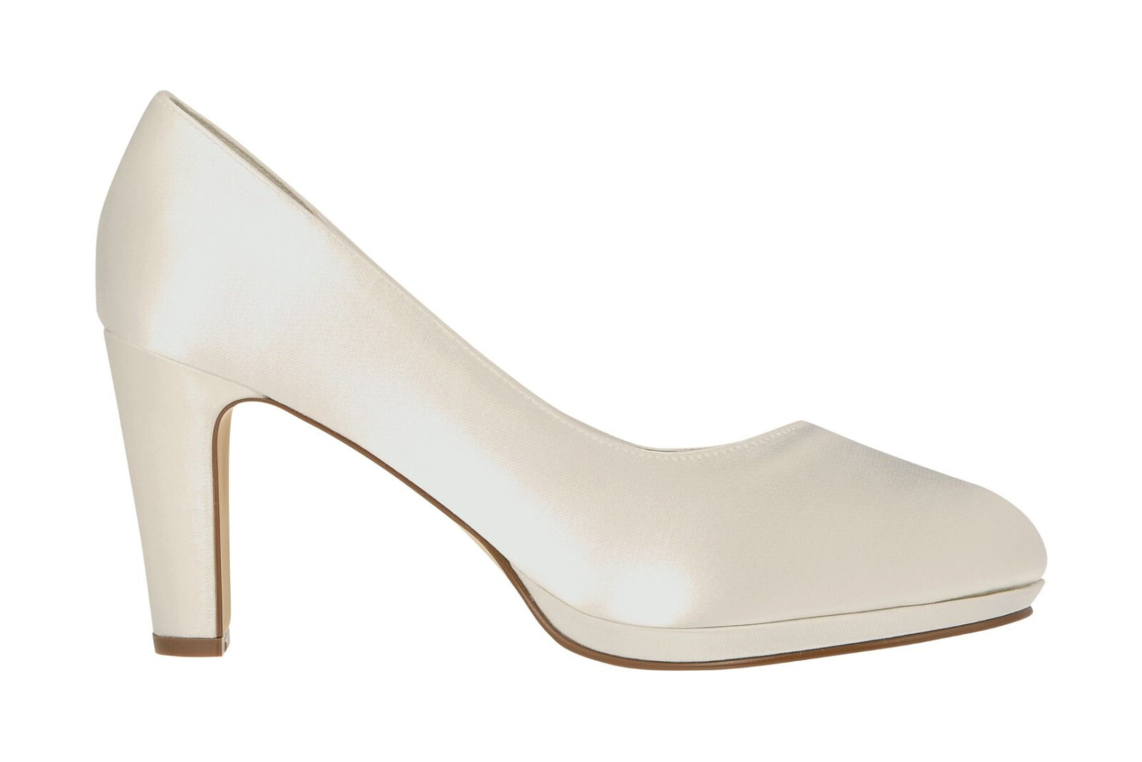 Satin-Pumps Grace – Ivory – Salma & Noeli – Las Perlitas Zürich – Ansicht 4