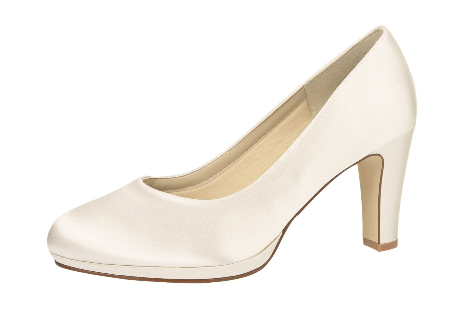 Satin-Pumps Grace – Ivory – Salma & Noeli – Las Perlitas Zürich – Ansicht 6