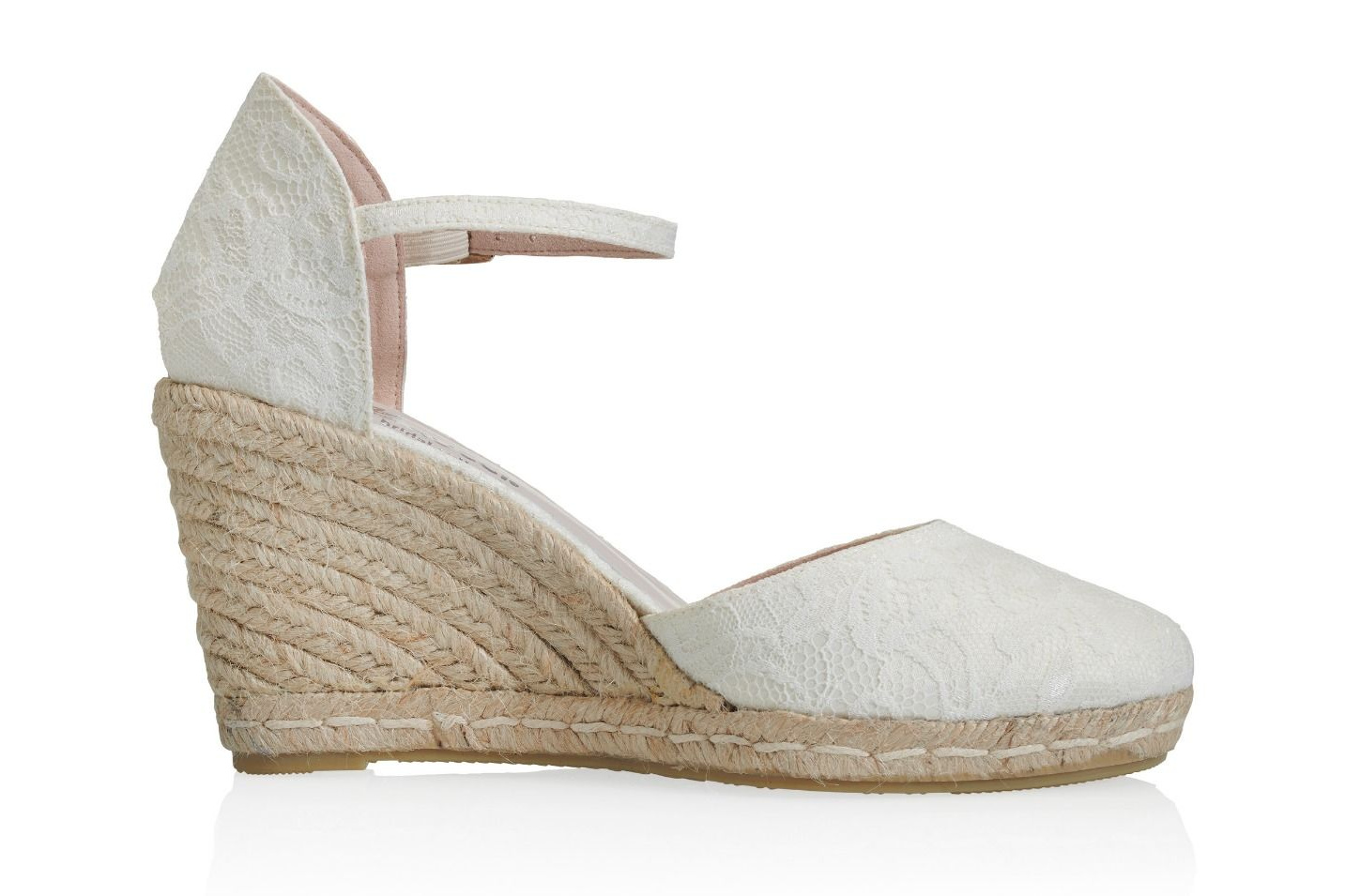 brautschuhe-jessie-zuerich-05 Spitze-Slingpumps Jessie – Ivory – Salma & Noeli – Las Perlitas Zürich – Ansicht 5