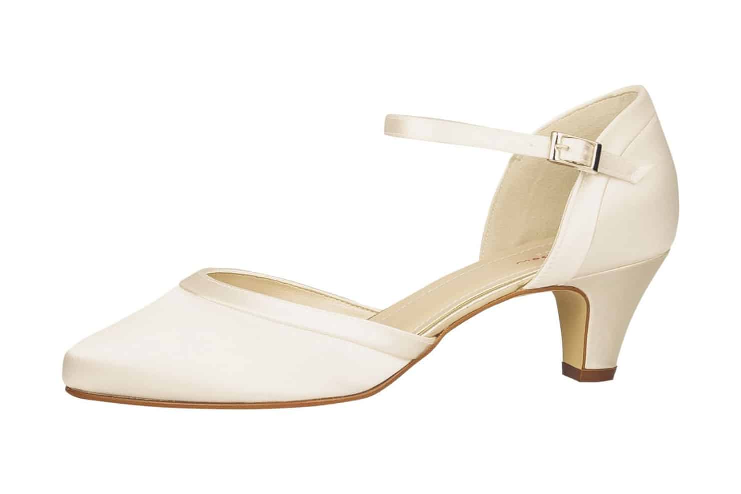 Satin-Pumps Letty – Ivory – Salma & Noeli – Las Perlitas Zürich – Ansicht 4