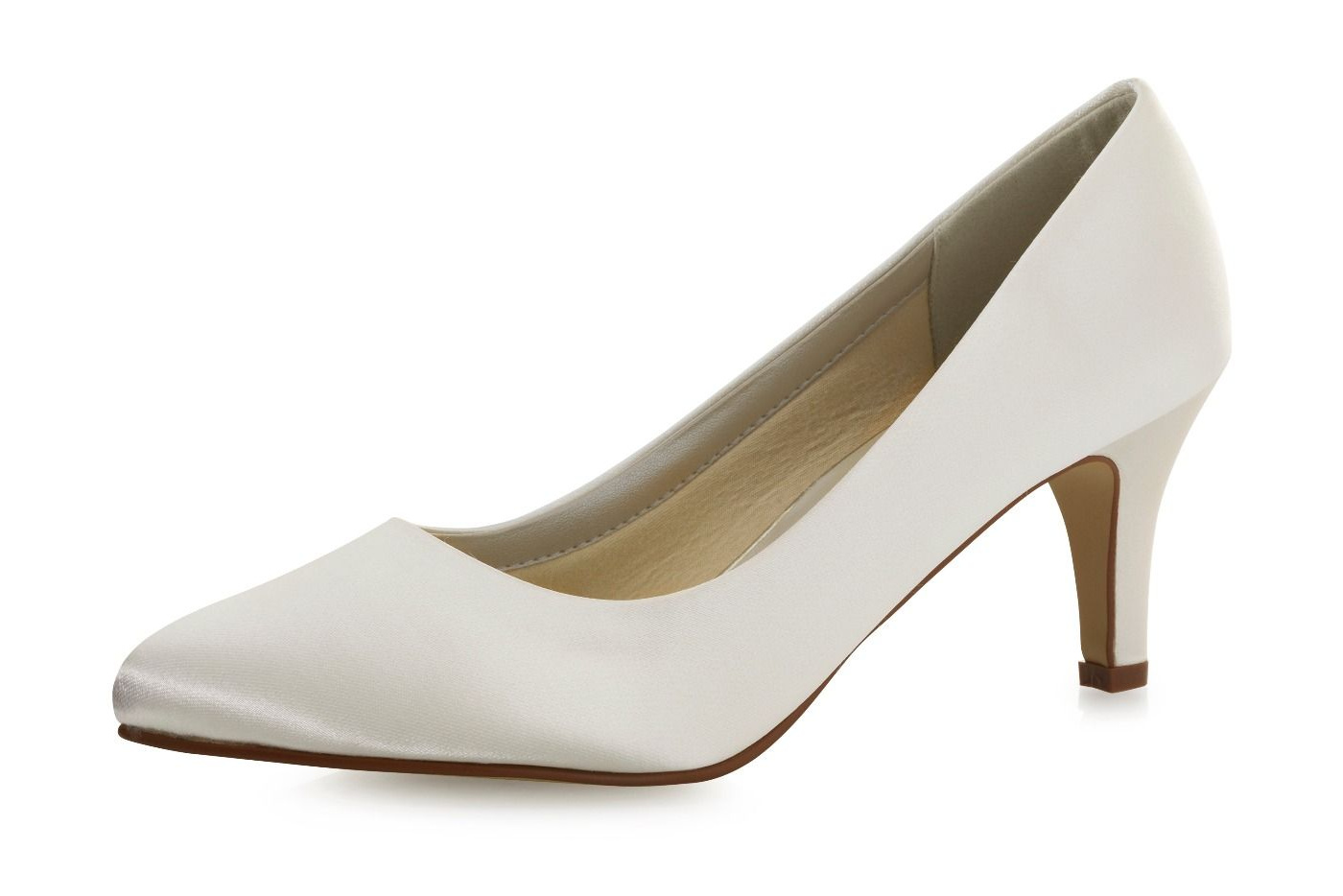 brautschuhe-lottie-zuerich-04 Satin-Pumps Lottie – Ivory – Salma & Noeli – Las Perlitas Zürich – Ansicht 4