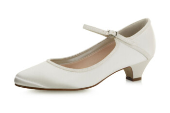 Satin-Slingpumps Marsha – Ivory – Salma & Noeli – Las Perlitas Zürich – Ansicht 5