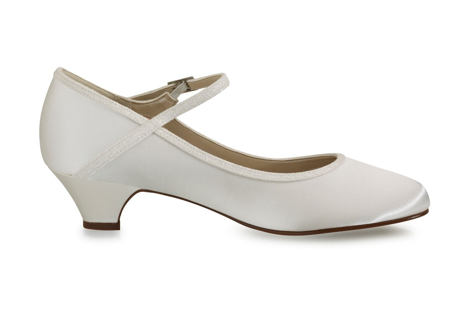 Satin-Slingpumps Marsha – Ivory – Salma & Noeli – Las Perlitas Zürich – Ansicht 6