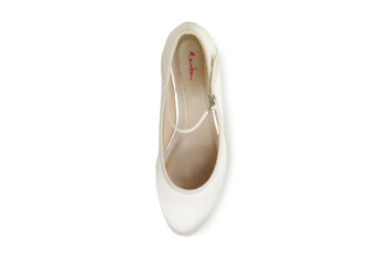Satin-Slingpumps Marsha – Ivory – Salma & Noeli – Las Perlitas Zürich – Ansicht 8