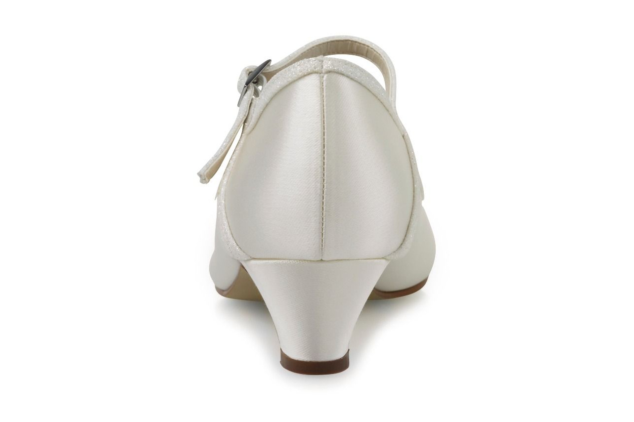 Satin-Slingpumps Marsha – Ivory – Salma & Noeli – Las Perlitas Zürich – Ansicht 9
