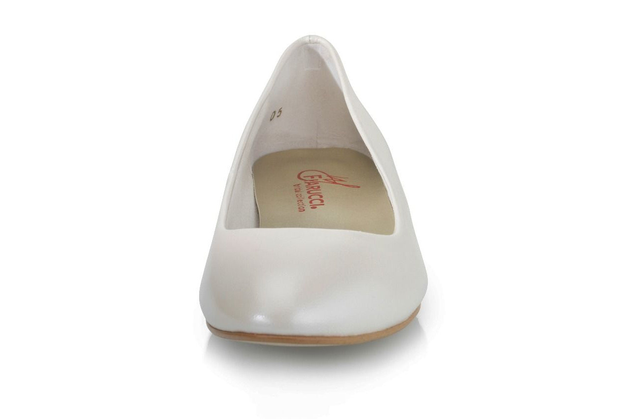 Leder-Ballerina Mirella – Ivory – Salma & Noeli – Las Perlitas Zürich – Ansicht 4