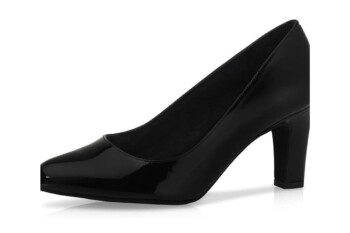 brautschuhe-octavia-schwarz-zuerich-02 Lack-Pumps Octavia – Schwarz – Salma & Noeli – Las Perlitas Zürich – Ansicht 2