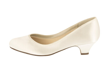 brautschuhe-paula-zuerich-05 Satin-Pumps Paula – Ivory – Salma & Noeli – Las Perlitas Zürich – Ansicht 5