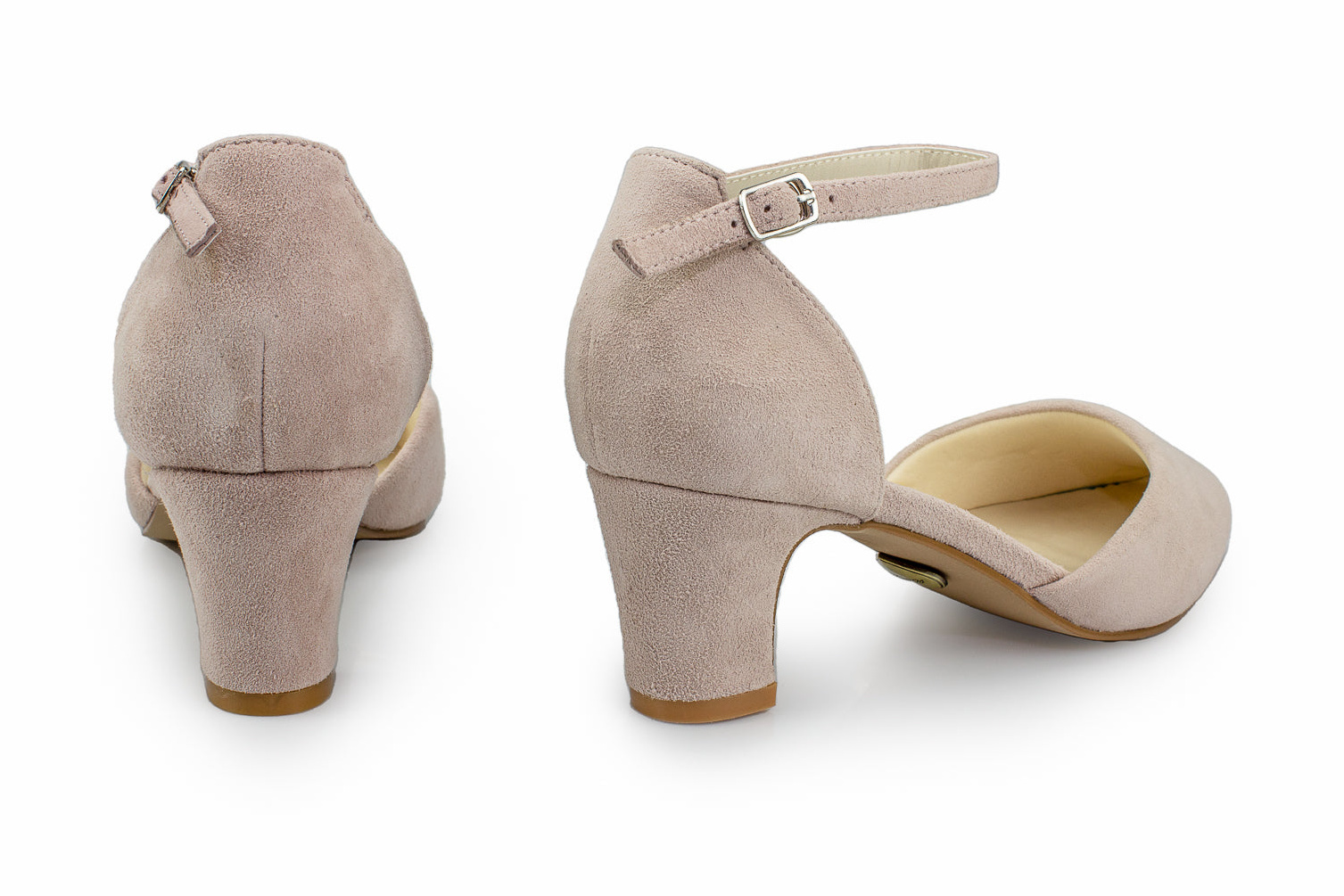 Wildleder-Slingpumps Siena – Rosa – Salma & Noeli – Las Perlitas Zürich – Ansicht 2