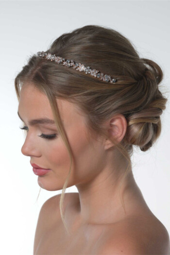 diadem-rosegoldfarben-zuerich-01 Braut-Tiara mit Kristallen – Rosegold – Las Perlitas Zürich