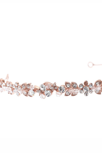 diadem-rosegoldfarben-zuerich-06 Braut-Tiara mit Kristallen – Rosegold – Las Perlitas Zürich – Ansicht 6