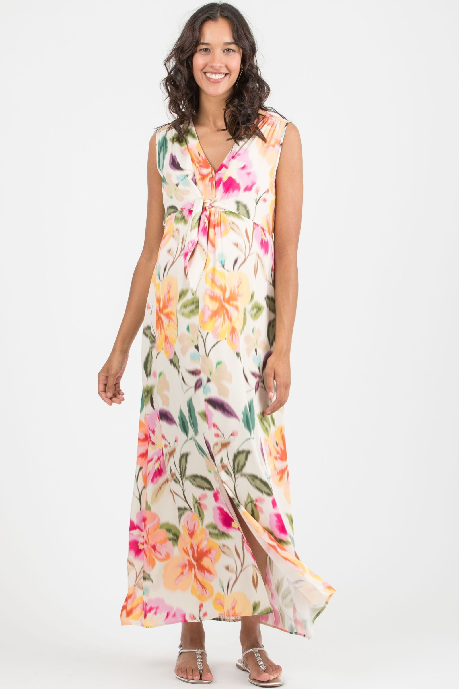 festkleid-umstand-belenmaxi-floral-zuerich-04 Still-/Umstandskleid Belen – Blumenmuster – Las Perlitas Zürich – Ansicht 6