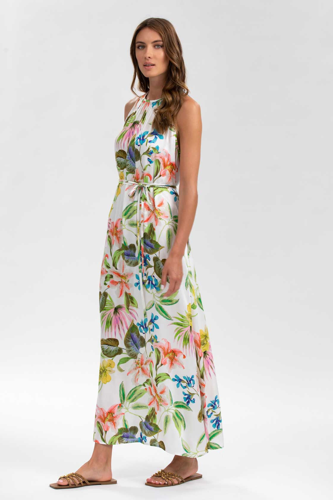 festkleid-umstand-francesca-lilien-zuerich-04 Umstandskleid Francesca – Blumenmuster – Las Perlitas Zürich – Ansicht 4