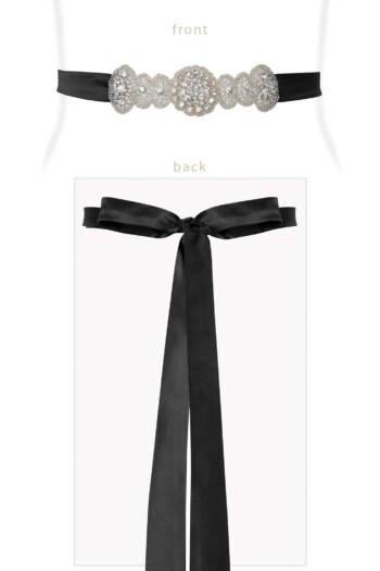 hochzeits-guertel-aurelia-schwarz-zuerich-01 Strass-Band AURELIA – Schwarz – Las Perlitas Zürich