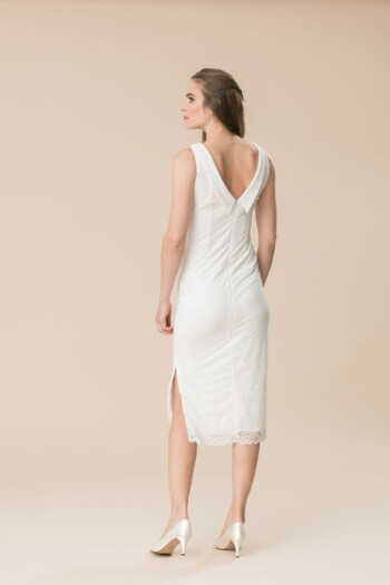 Hochzeitskleid Arianne – Ivory – Graf von Matt – Las Perlitas Zürich – Ansicht 3