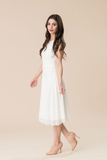 Hochzeitskleid Eveline – Ivory – Graf von Matt – Las Perlitas Zürich – Ansicht 4