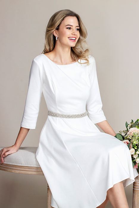 Hochzeitskleid Georgia – Ivory – Las Perlitas Atelier – Las Perlitas Zürich – Ansicht 2