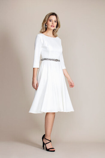 Hochzeitskleid Georgia – Ivory – Las Perlitas Atelier – Las Perlitas Zürich – Ansicht 3