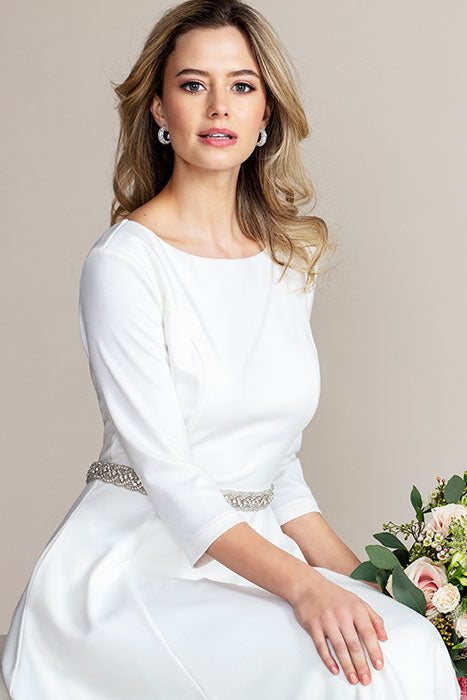 Hochzeitskleid Georgia – Ivory – Las Perlitas Atelier – Las Perlitas Zürich – Ansicht 4