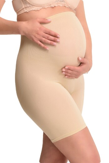 schwangerschafts-shapewear-mamsy-zuerich-02 Mama Shorts – Nude – Las Perlitas Zürich – Ansicht 2