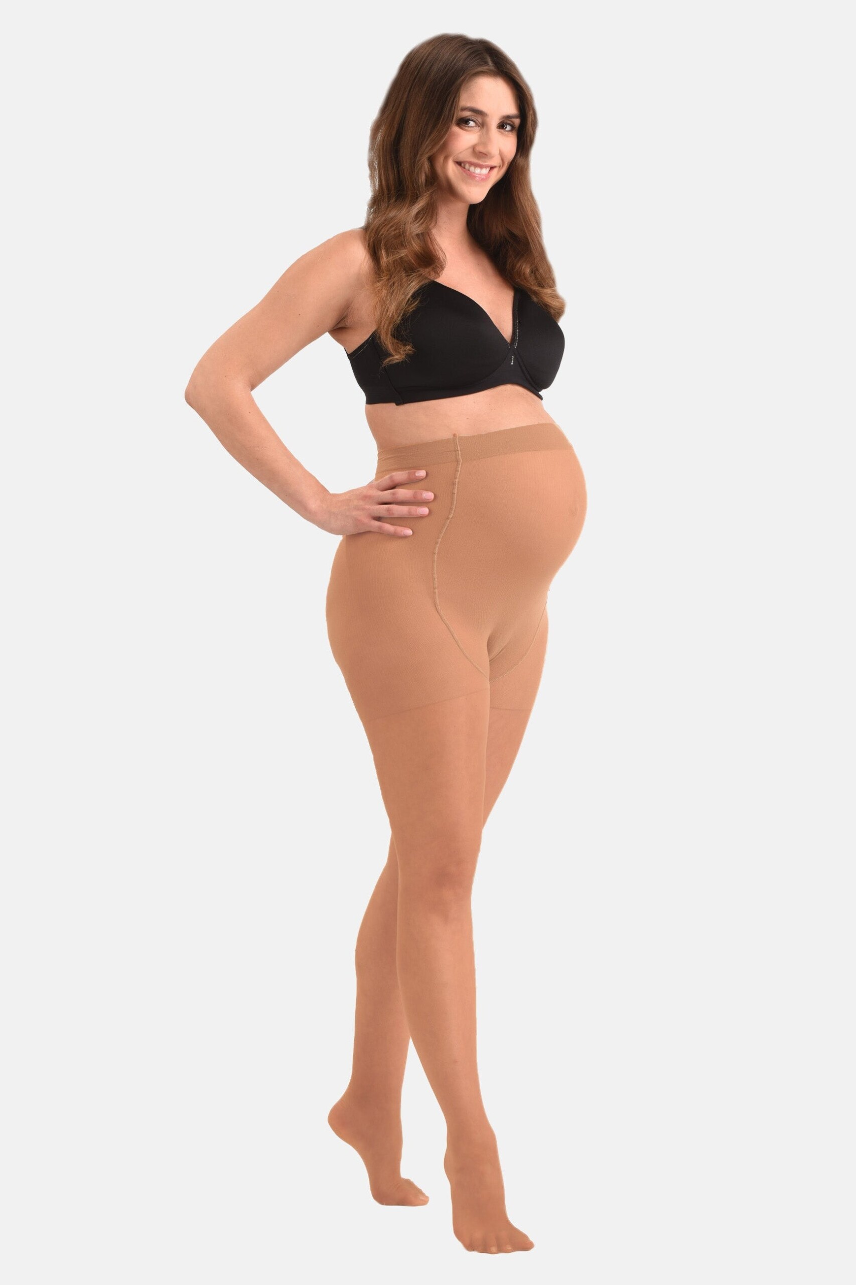 Umstands-Strumpfhosen 20 Denier – Cognac – Las Perlitas Zürich