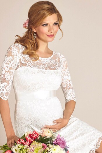 Umstandshochzeitskleid Amelia – Ivory – Las Perlitas Atelier – Las Perlitas Zürich – Ansicht 5