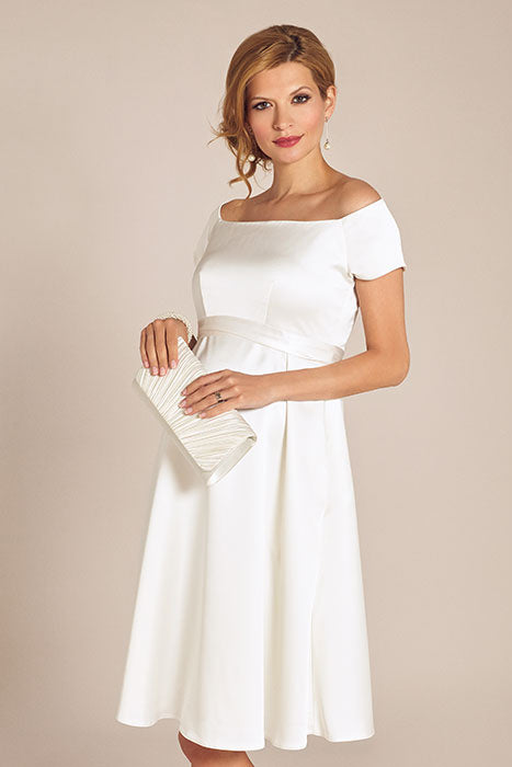 umstands-hochzeitskleid-aria-kurz-weiss-zuerich-07 Umstandshochzeitskleid Aria kurz – Ivory – Las Perlitas Atelier – Las Perlitas Zürich – Ansicht 7