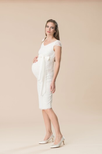 umstands-hochzeitskleid-camilla-kurz-zuerich-06 Umstandshochzeitskleid Camilla kurz – Ivory – Las Perlitas Atelier – Las Perlitas Zürich – Ansicht 6
