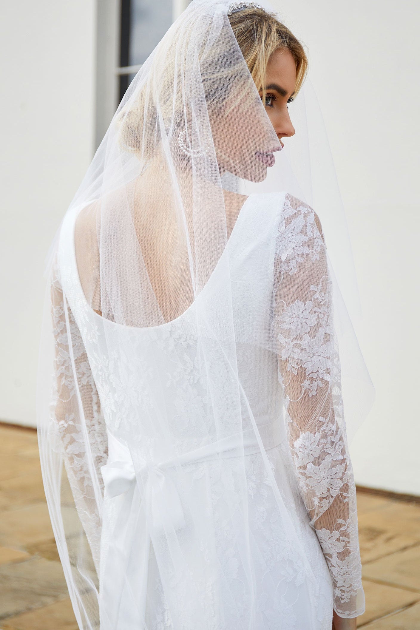 umstands-hochzeitskleid-helena-weiss-zuerich-07 Umstandshochzeitskleid Helena – Ivory – Las Perlitas Atelier – Las Perlitas Zürich – Ansicht 7