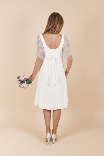 umstands-hochzeitskleid-lorena-kurz-elfenbein-zuerich-09 Umstandshochzeitskleid Lorena kurz – Ivory – Las Perlitas Atelier – Las Perlitas Zürich – Ansicht 9