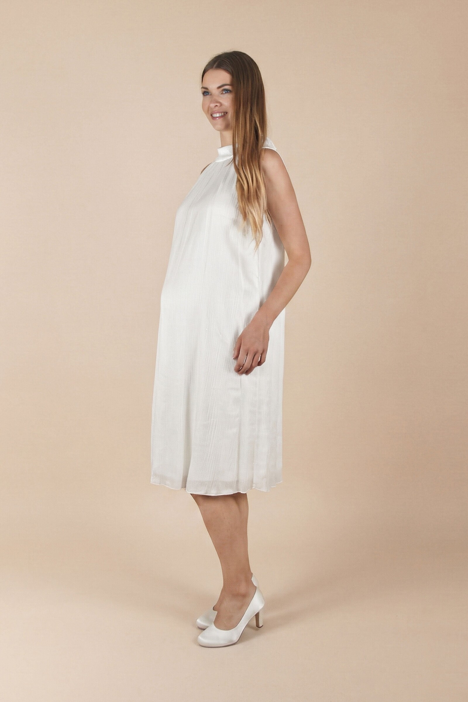 Umstandshochzeitskleid Rafaella – Ivory – Las Perlitas Atelier – Las Perlitas Zürich