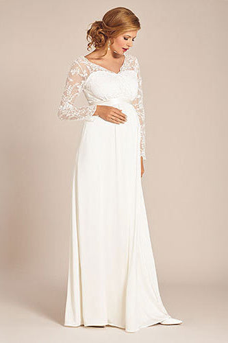 umstands-hochzeitskleid-rosalia-weiss-zuerich-01 Umstandshochzeitskleid Rosalia – Ivory – Las Perlitas Atelier – Las Perlitas Zürich