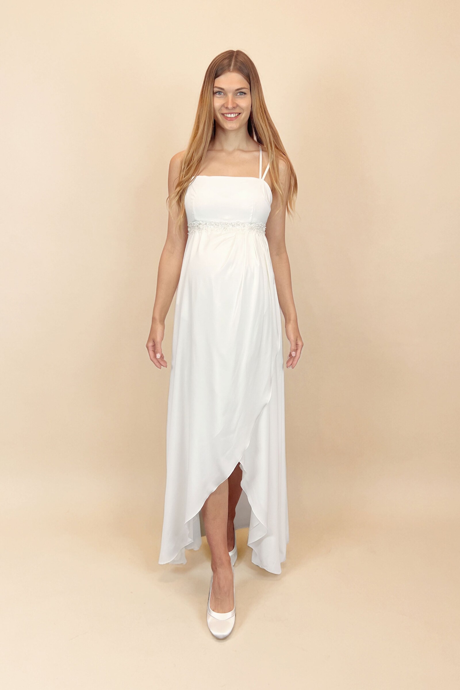 umstands-hochzeitskleid-sara-elfenbein-zuerich-04 Umstandshochzeitskleid Sara – Ivory – Las Perlitas Atelier – Las Perlitas Zürich – Ansicht 4