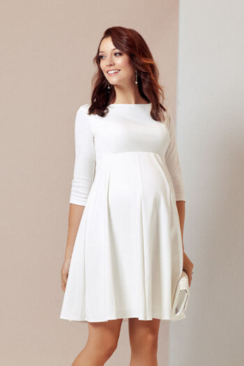 Umstandshochzeitskleid Sienna – Ivory – Las Perlitas Atelier – Las Perlitas Zürich