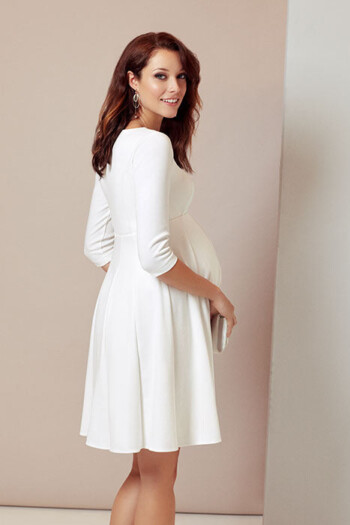 Umstandshochzeitskleid Sienna – Ivory – Las Perlitas Atelier – Las Perlitas Zürich – Ansicht 4