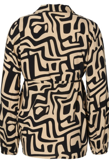 Umstandsbluse Leknes – Beige – Las Perlitas Zürich – Ansicht 4