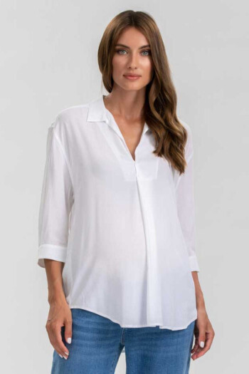 umstandsbluse-panarea-weiss-zuerich-04 Stillbluse TONY – Gestreift – Las Perlitas Zürich – Ansicht 4