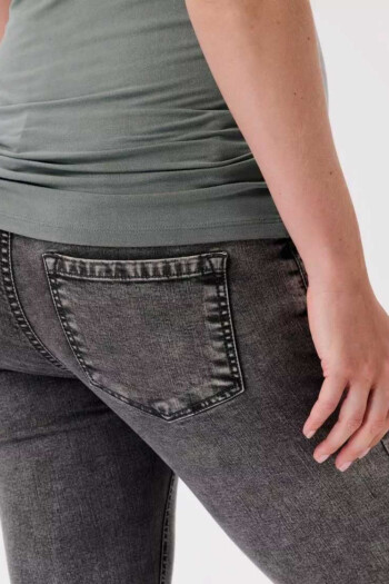Umstandsjeans Avi – Grau – Las Perlitas Zürich – Ansicht 2