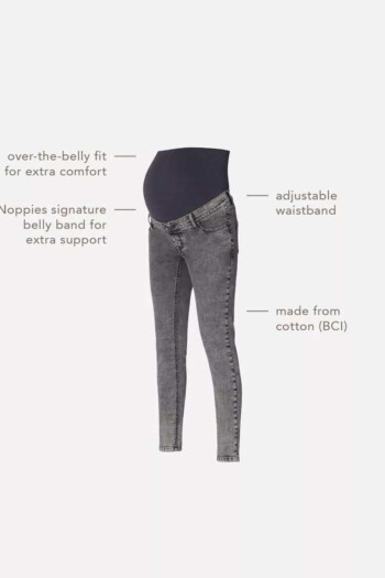 Umstandsjeans Avi – Grau – Las Perlitas Zürich – Ansicht 5