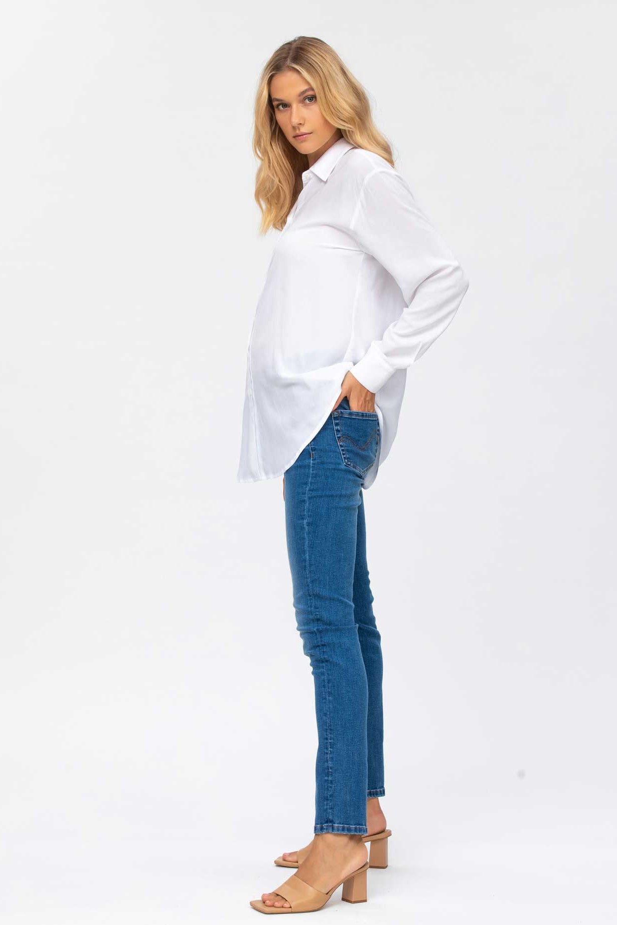 Umstandsjeans COOL GIRL – Light wash – Las Perlitas Zürich