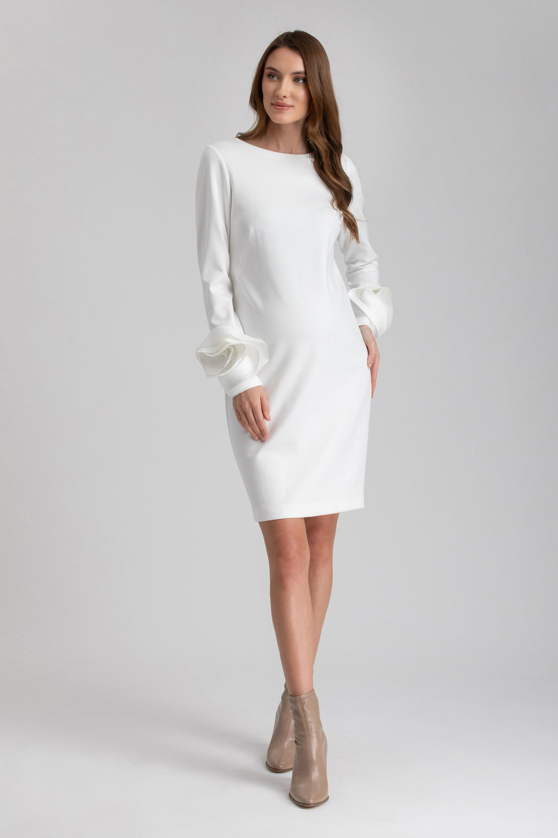 Schwangerschaftskleid Amalfi – Ivory – Las Perlitas Zürich – Ansicht 4