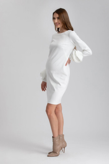 Schwangerschaftskleid Amalfi – Ivory – Las Perlitas Zürich – Ansicht 5
