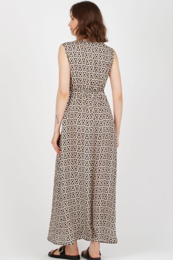 Still-/Umstandskleid Belen Maxi – Geometrisch – Las Perlitas Zürich – Ansicht 3