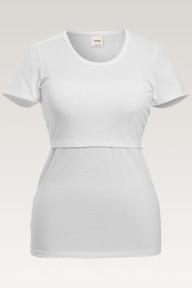 Still-Shirt Essential kurzarm – Weiss – Las Perlitas Zürich – Ansicht 4