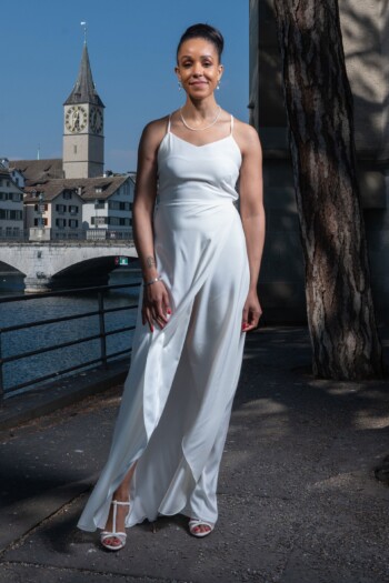 Hochzeitskleid Ines – Ivory – Las Perlitas Atelier – Las Perlitas Zürich – Ansicht 6